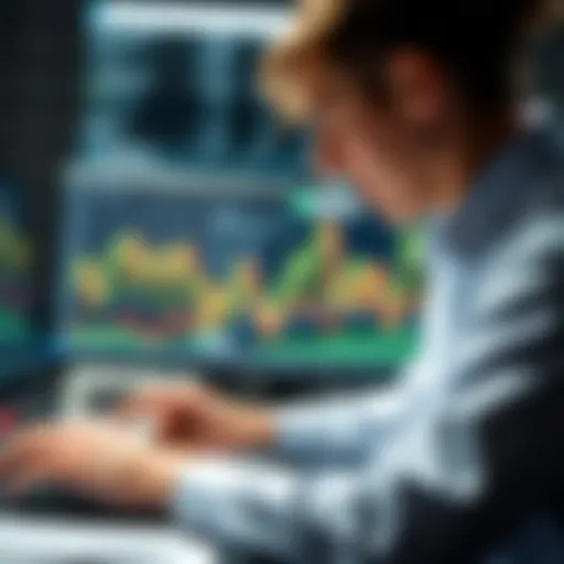 Visual representation of Level 3 market data analytics
