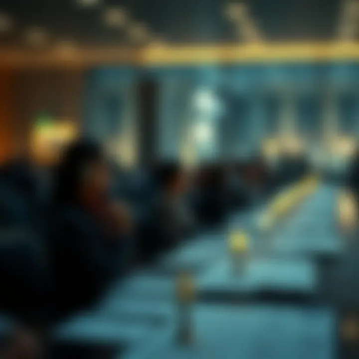 An illustration depicting the influence of activist investors on corporate governance.