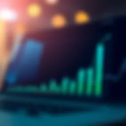 Graph illustrating online brokerage growth