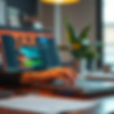 A visual representation of tax software options