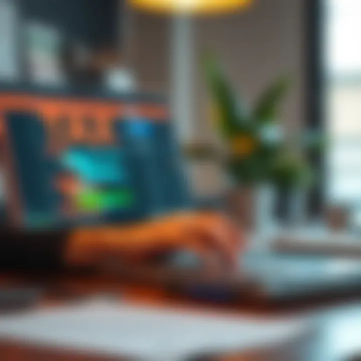 A visual representation of tax software options