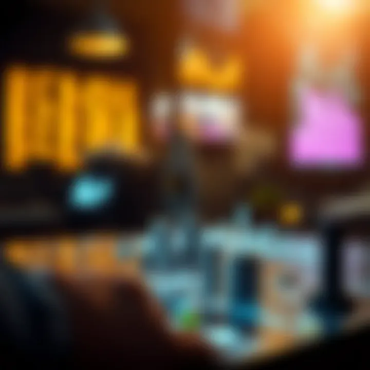 Technology in Investment Strategies Technology enhancing investment strategies visualization