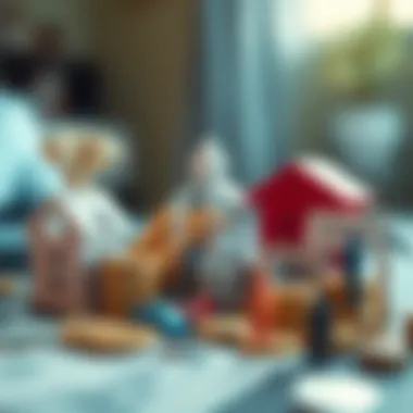 Visual representation of various investment options available within a Roth IRA