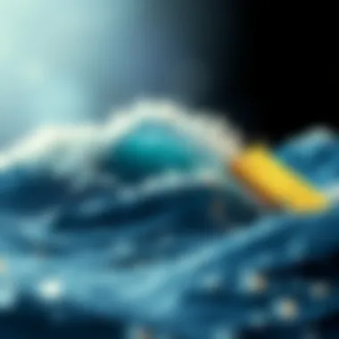 Navigating the Waves: Market Dynamics in Gold Investments An abstract representation of market dynamics in gold investing