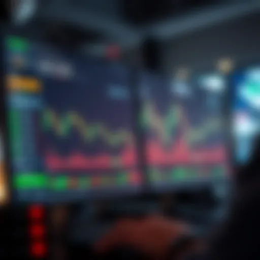 User interface of a top trading platform