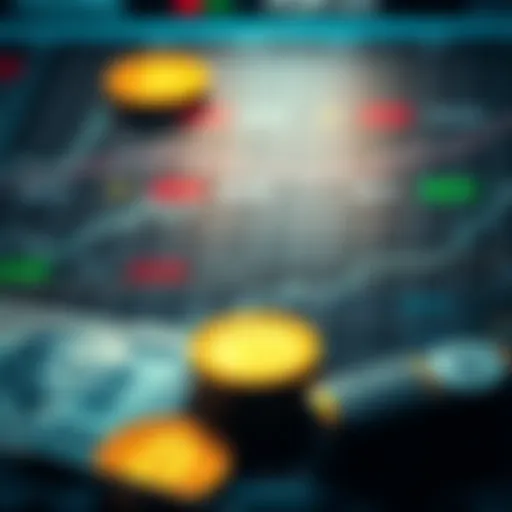 Visual representation of major currency pairs