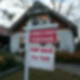 A foreclosed property with a 'For Sale' sign