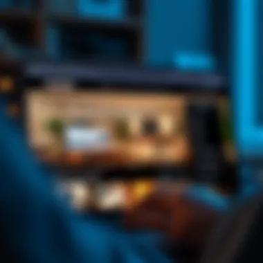 User-friendly interface of a real estate website