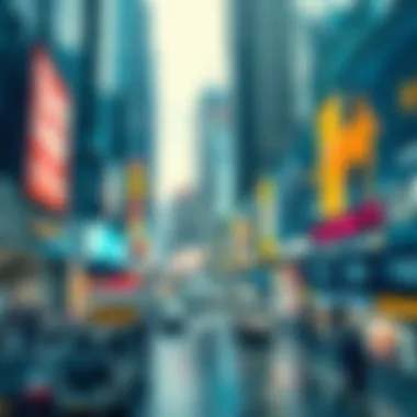 Visual depiction of different market structures