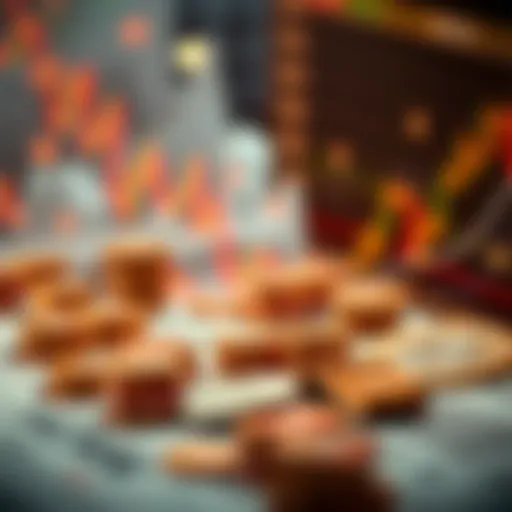 Abstract representation of currency trading dynamics