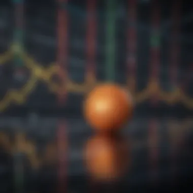 A visual representation of stock market graphs intertwined with cinematic imagery.