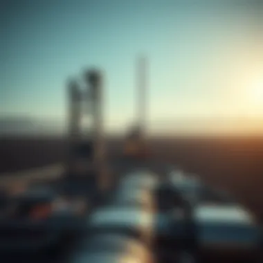 Innovations in Gas Extraction Technology Illustration of technological advancements in gas extraction