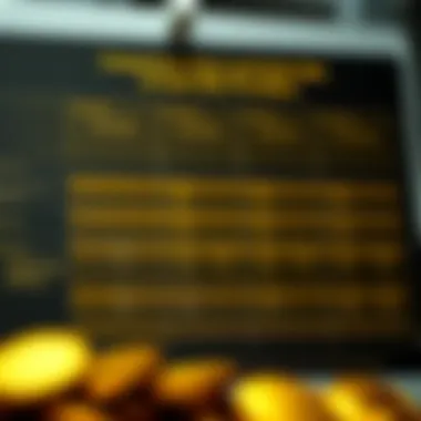 A detailed chart comparing different Gold IRA providers