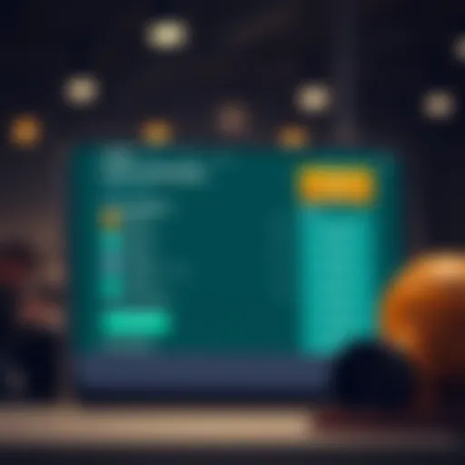 A dynamic auction platform interface showcasing bidding options