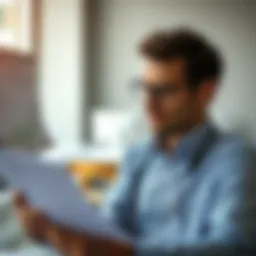 A financial analyst reviewing bank options for auto loans