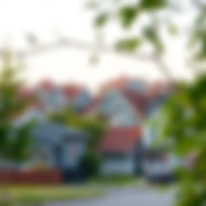 A diverse array of rental properties including apartments and houses