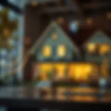 Financial Planning for Home Buying Conceptual illustration of financial planning for home buying