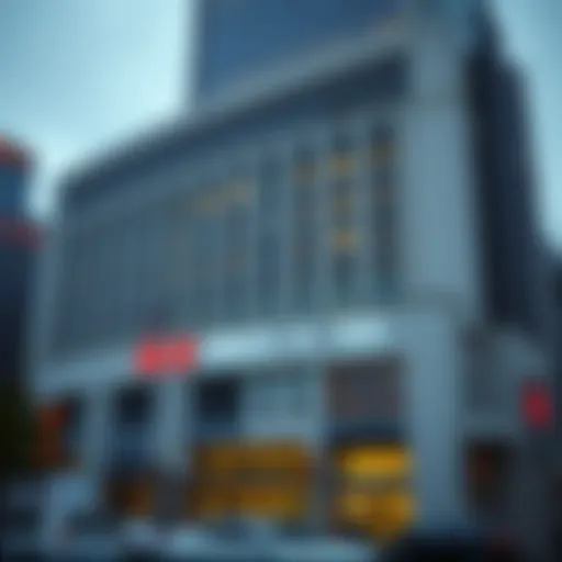 Shanghai Stock Exchange Exterior Overview of the Shanghai Stock Exchange building