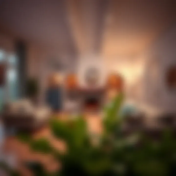 A cozy living room showcasing a home as an asset