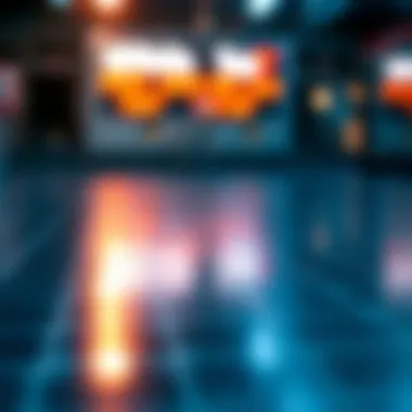 Chart showcasing the implications of a rising wedge breakout