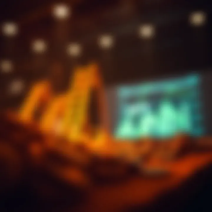 Visual representation of risk management with ladder options