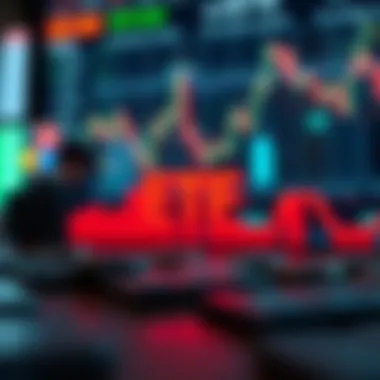 Risk Management Strategies with Leveraged Inverse Volatility ETFs Visual representation of risk management strategies using leveraged inverse volatility ETFs