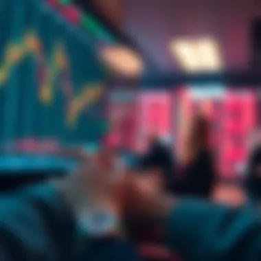 Investment Scenarios Illustration of stock investment scenarios