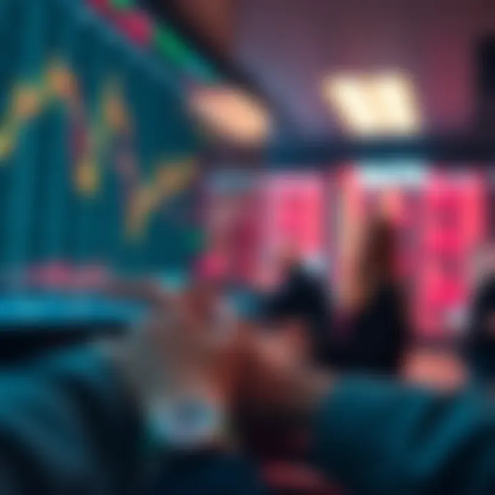 Investment Scenarios Illustration of stock investment scenarios
