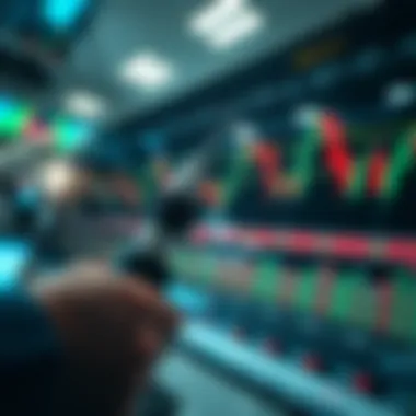 Chart depicting day trading strategies in action