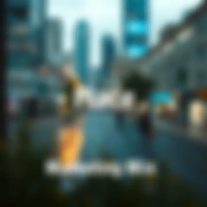 Graphic showcasing the Place component of the marketing mix