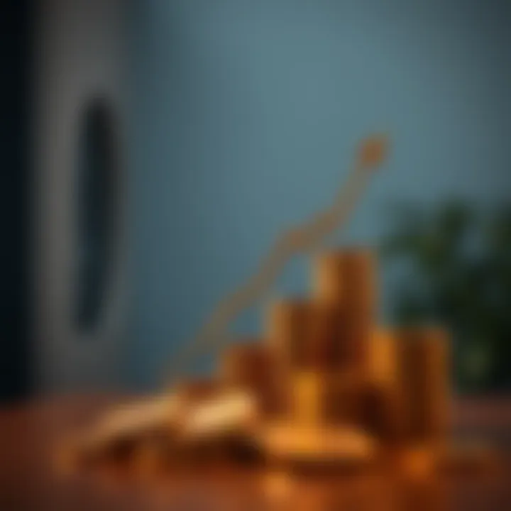 A symbolic representation of financial growth and stability