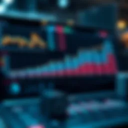 Financial analysis chart showcasing investment trends