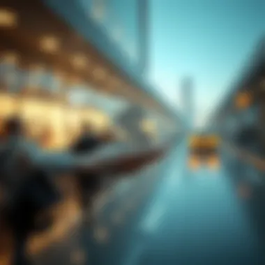 Conceptual Visualization of Asset Movement Abstract representation of asset transfer between institutions