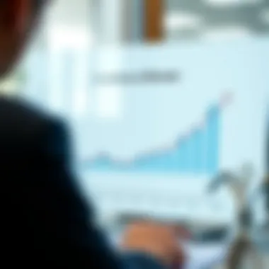 Graph illustrating the functions of a broker in financial markets