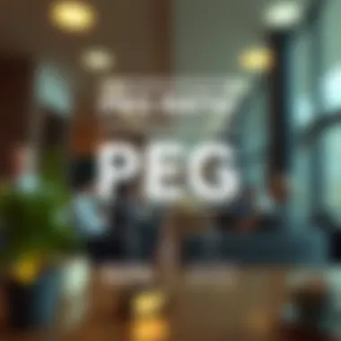 Infographic highlighting misconceptions about PEG ratio