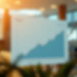 A detailed graph illustrating depreciation trends for rental properties over time