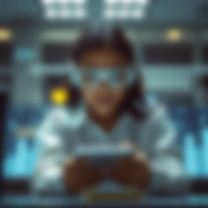 A conceptual image of financial literacy in a digital age