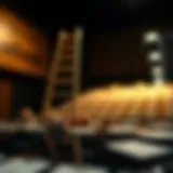 Ladder Options in Investment Strategy Conceptual illustration of ladder options in finance