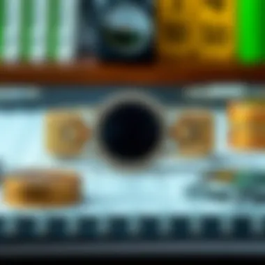 Visual representation of components that make up a ledger account