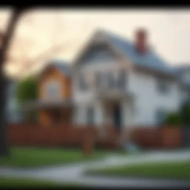 Legal Implications of Liens on Residential Properties Illustration showing the legal implications of liens on residential properties