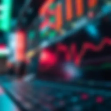 A visual representation of market order execution in trading.