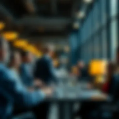 The Essence of Business Networking Conceptual illustration of business networking