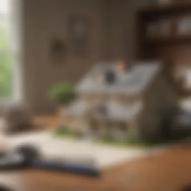 Understanding Reverse Mortgage Income Illustration of reverse mortgage concept