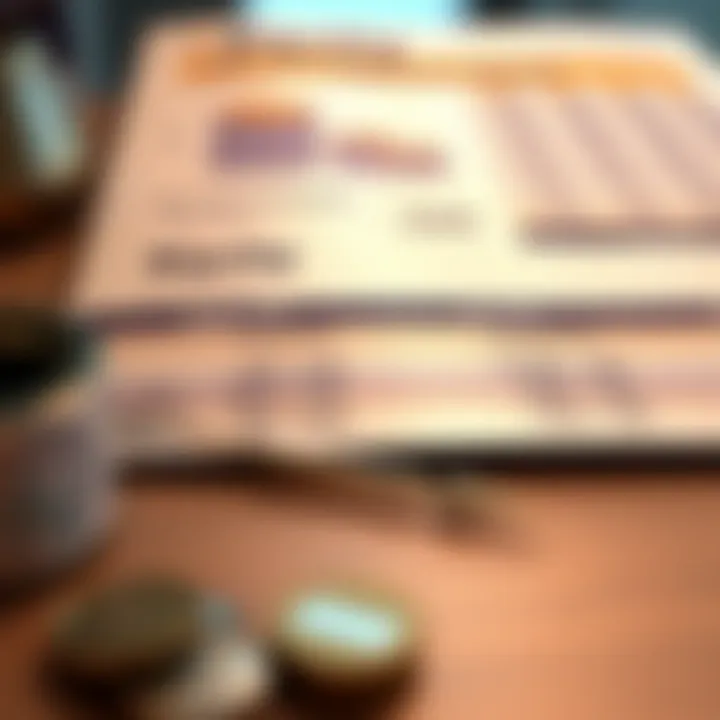 Illustration showcasing the equity section of a balance sheet