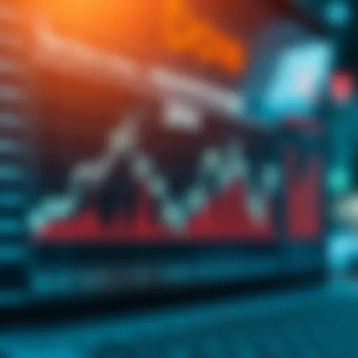 An infographic depicting the historical performance of the Dow Jones Industrial Average over the decades.