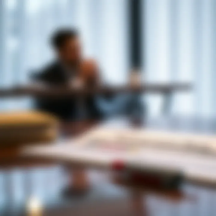 Evaluating Retirement Plans A retirement plan document on a table